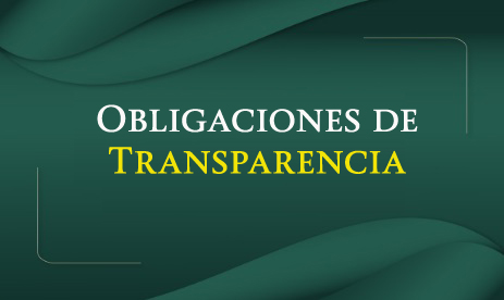 Obligaciones de Transparencia